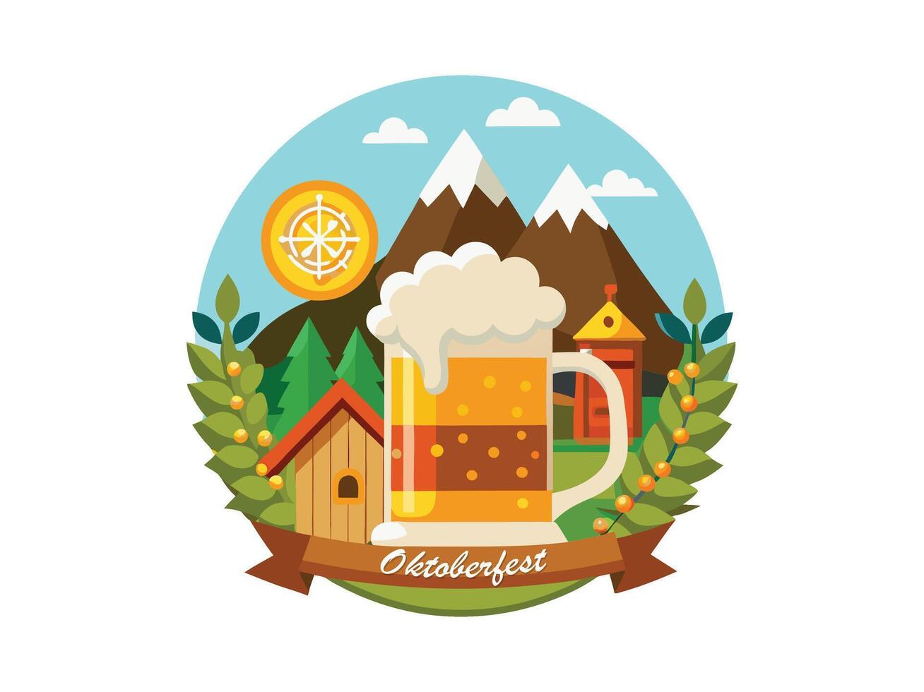 German Oktoberfest FREE vector