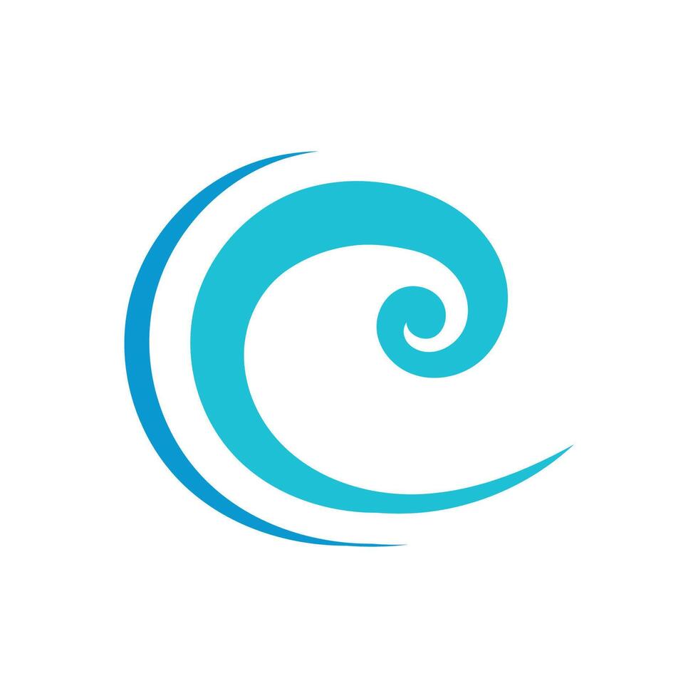 Blue Waves Logo and icon vector