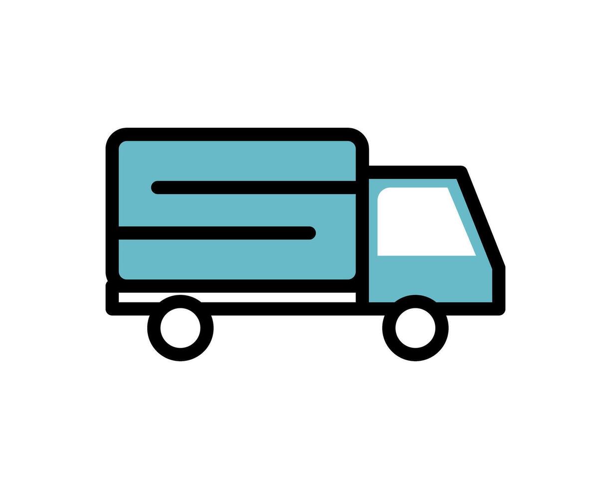 Illustration representing shipping and logistics, vital for order fulfillment vector