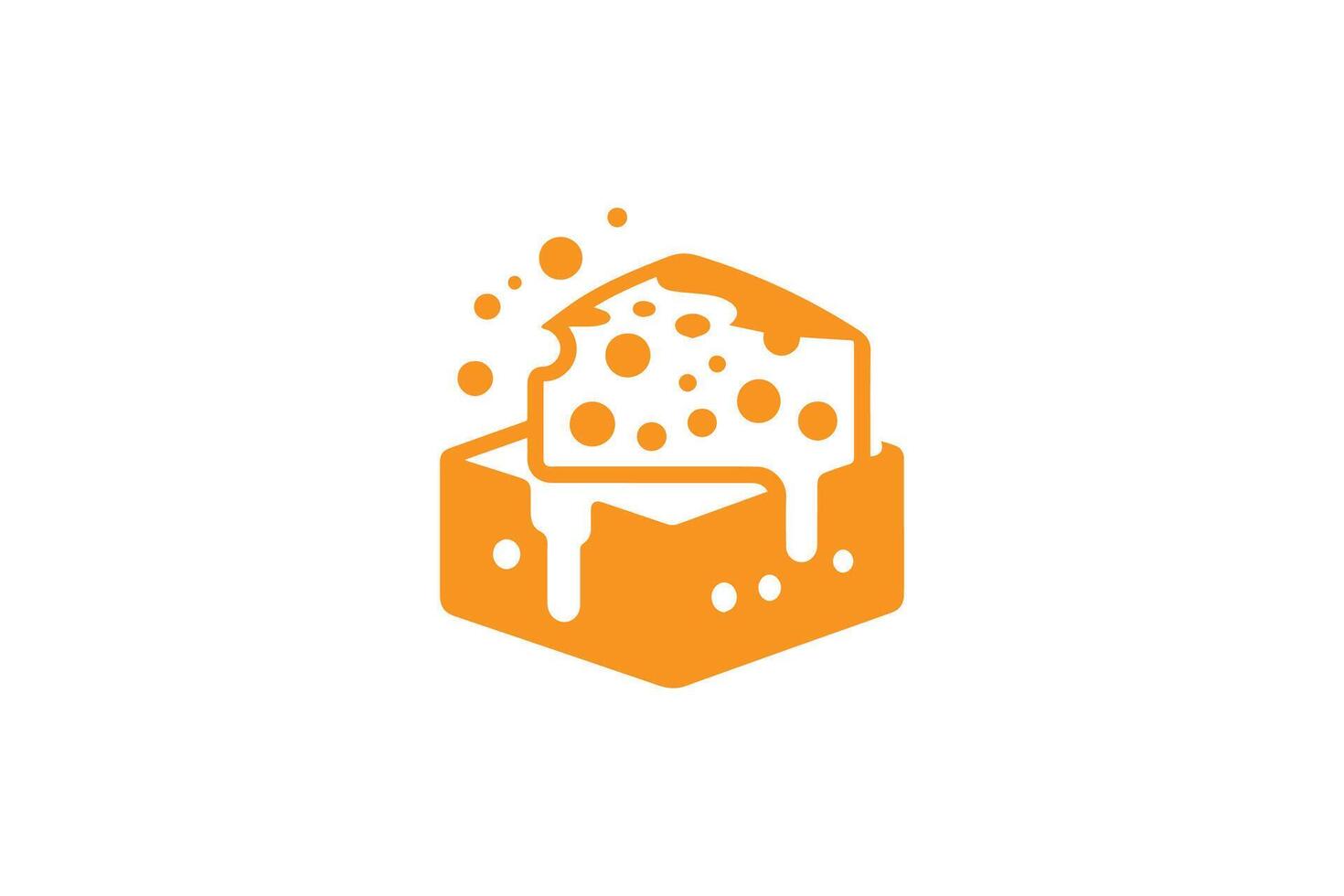 A logo for a cheese company vector