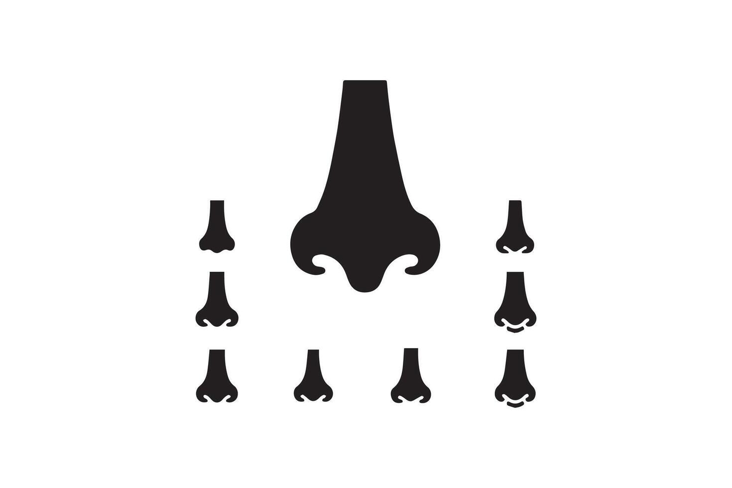 A black and white illustration of a horse's head vector