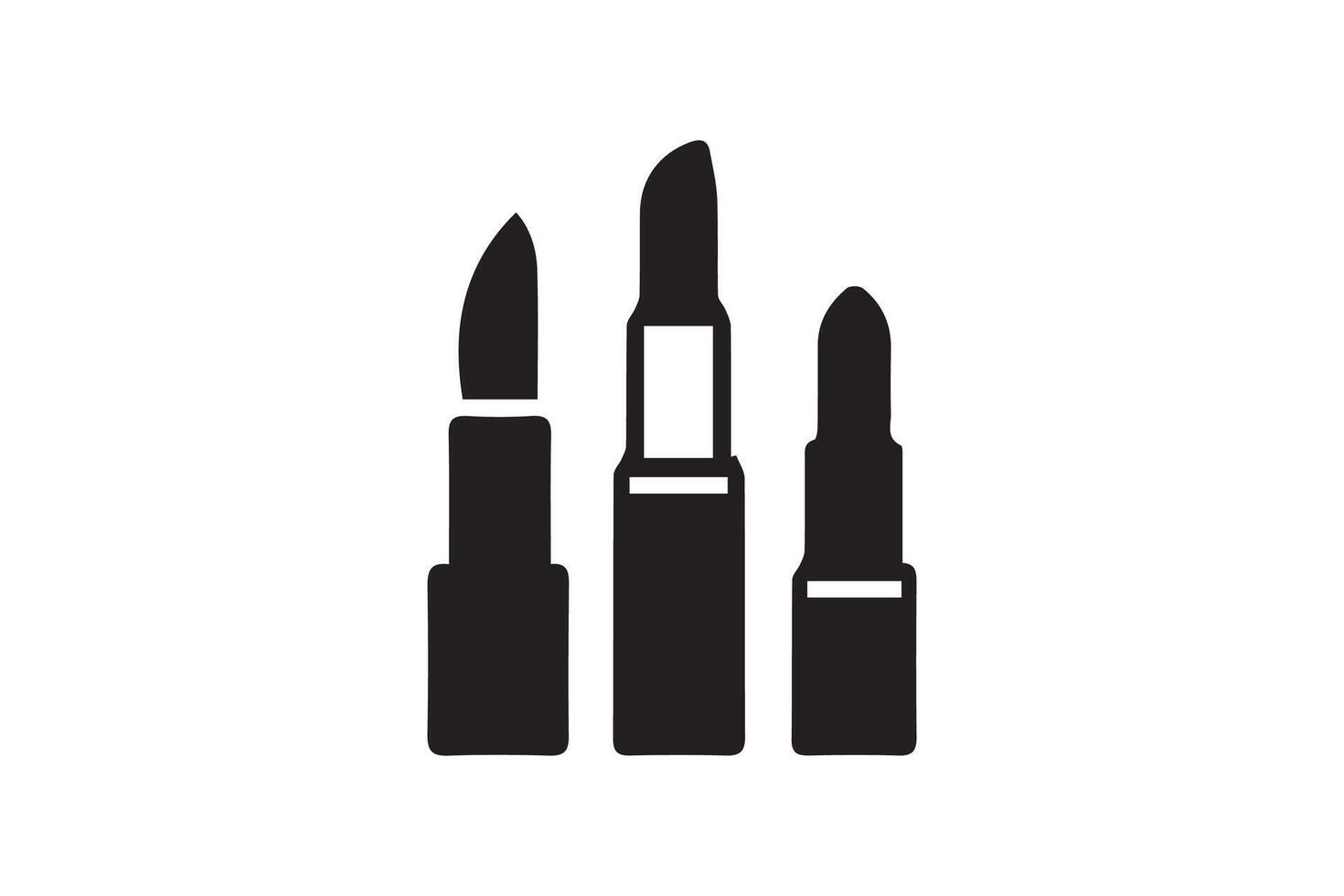 Lipstick icon illustration vector