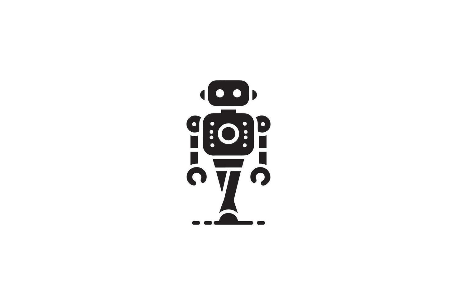 Robot icon - illustration vector