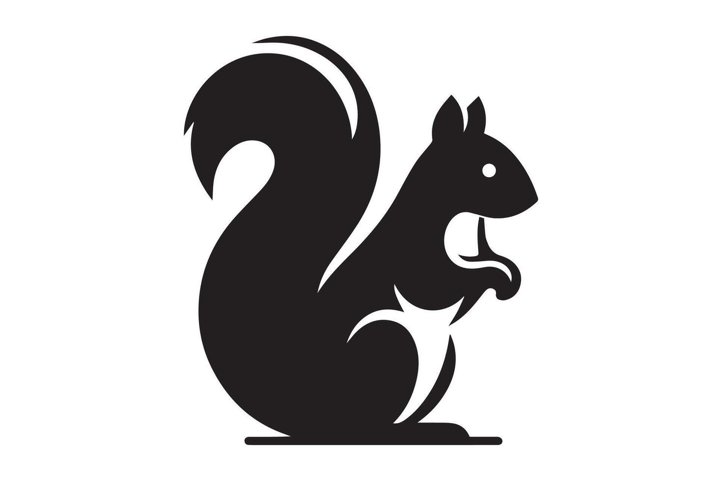 Squirrel icon illustration vector