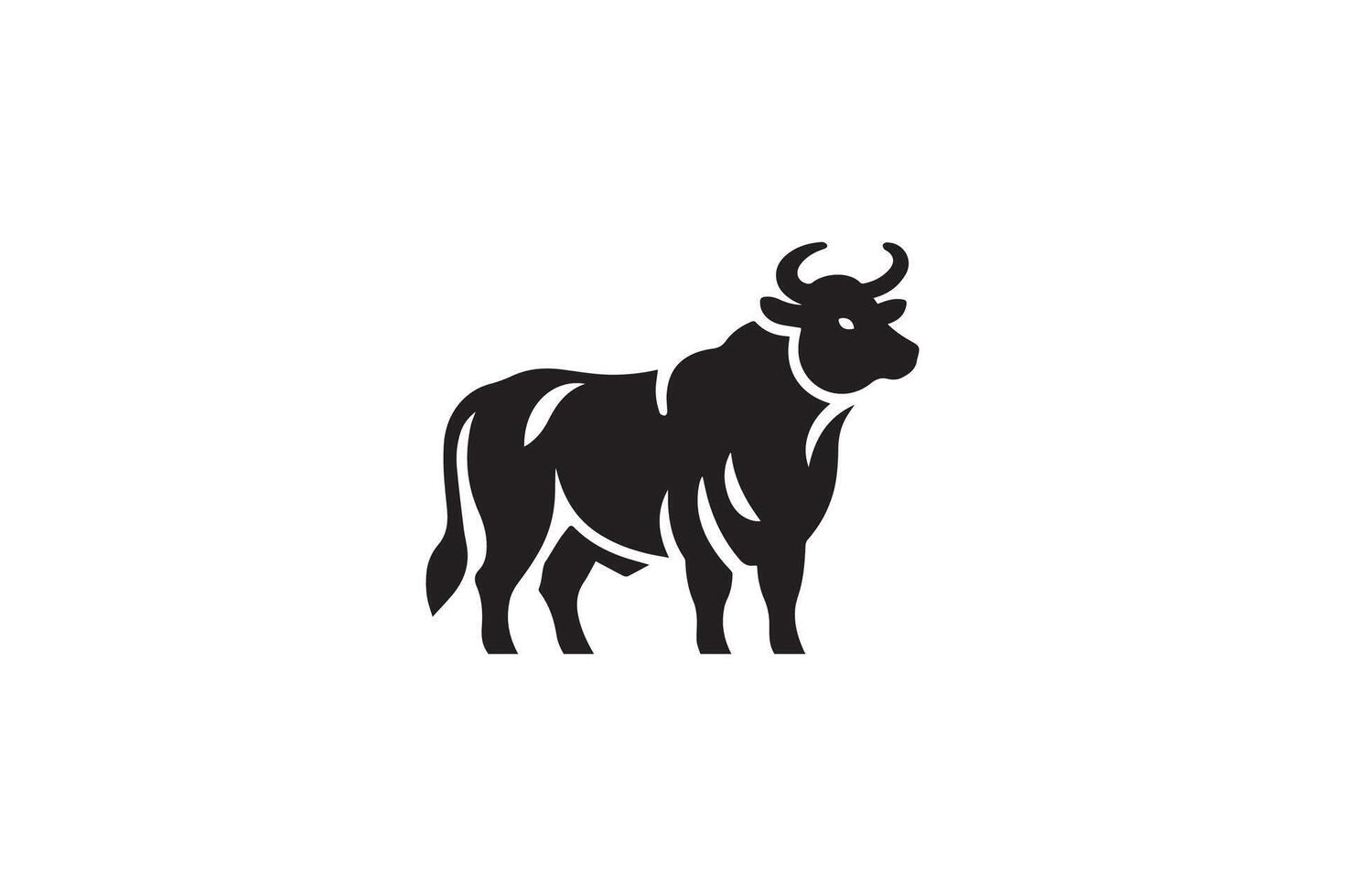Bull logo design, illustration, icon, icon, icon, icon, icon, icon, vector