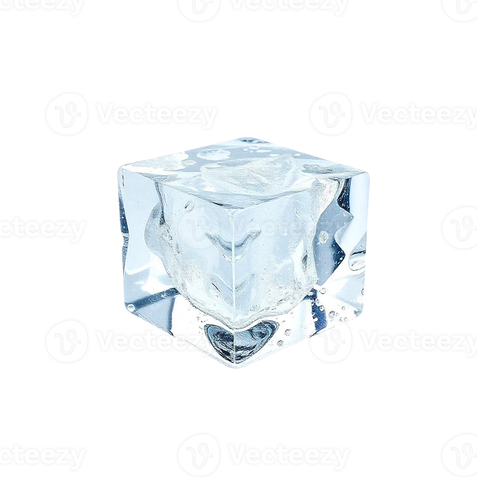 Ice cube isolated on Transparent background png