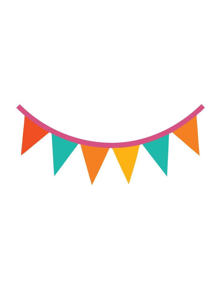 A colorful banner with a curved line vector