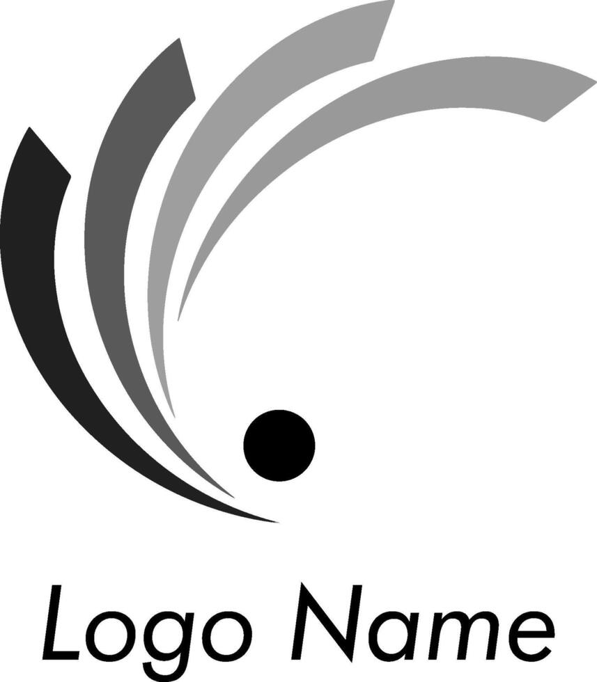 Modern Simple Logo Company vector