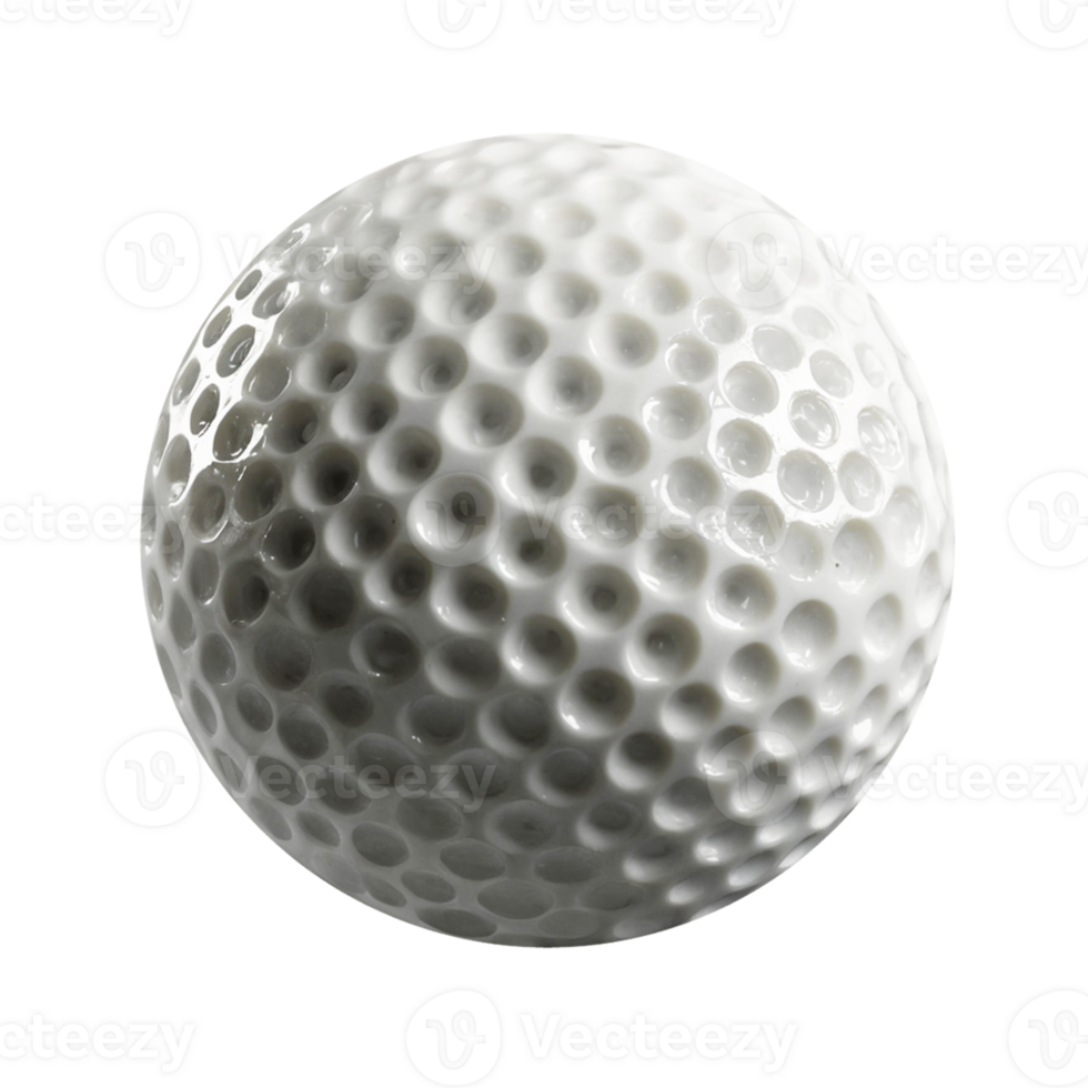 Golf Ball isolated on a transparent background png