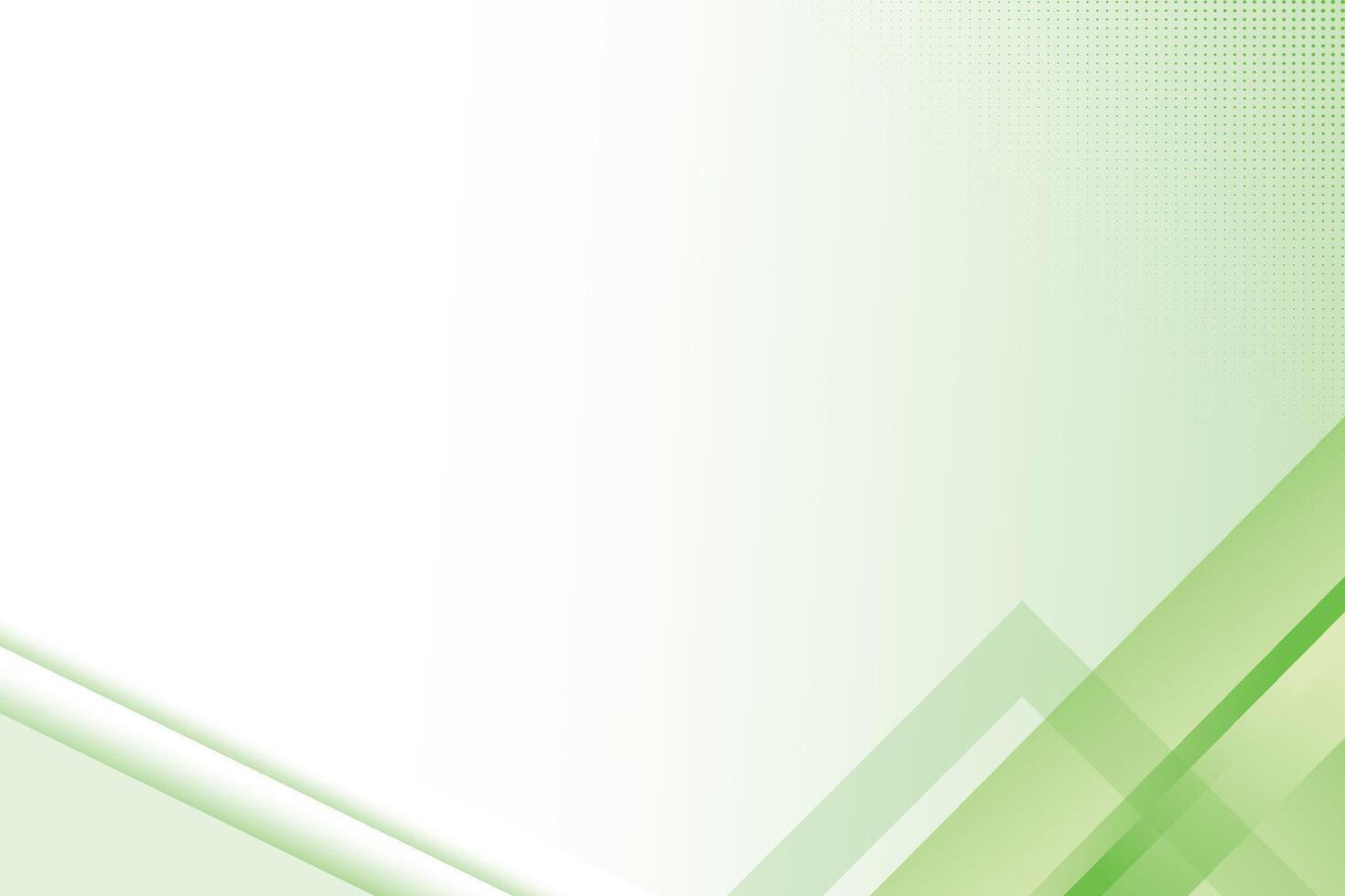 Abstract green background with lines or backdrop design for presentation slide vector