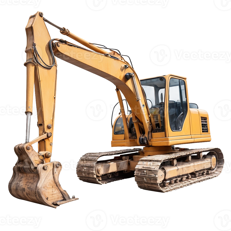 Excavator isolated on Transparent background png