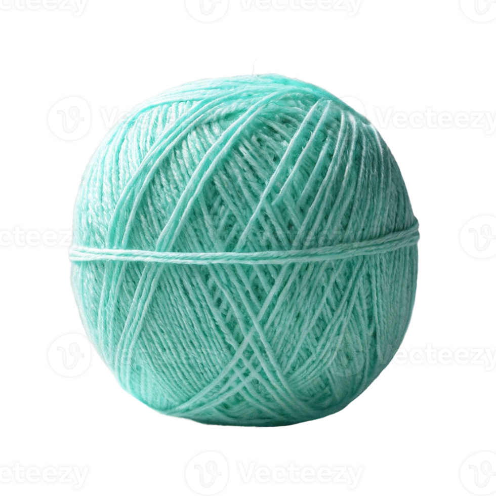 Yarn isolated on a transparent background png