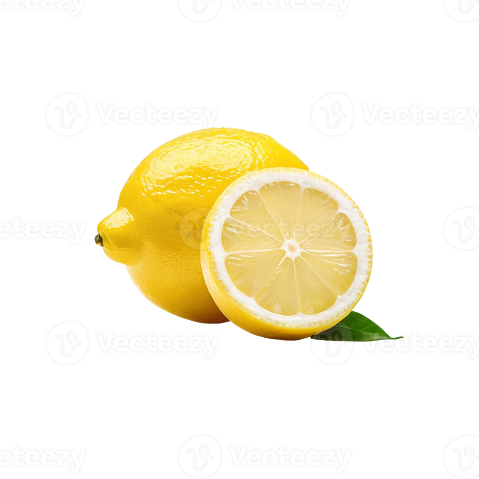 Lemon isolated on Transparent background png
