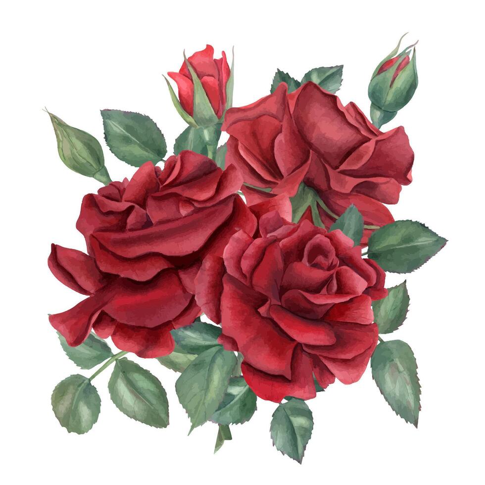 絵画 Ruby-red Flowers 絵画 Ruby-red Flowers RED FLOWER - Original Painting – Shop