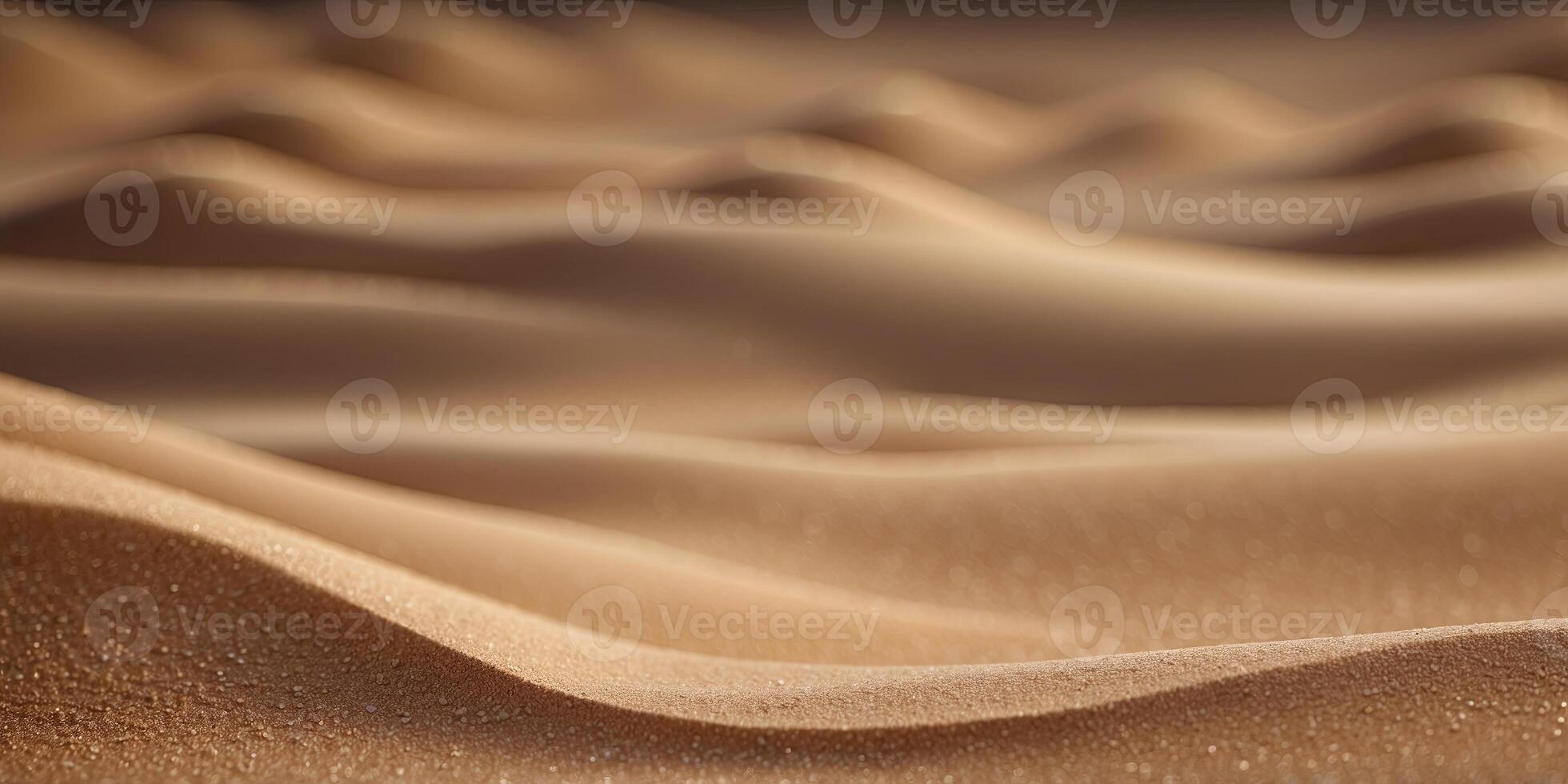 Desert sands gradient blurs earthy tan to warm sand abstract. photo