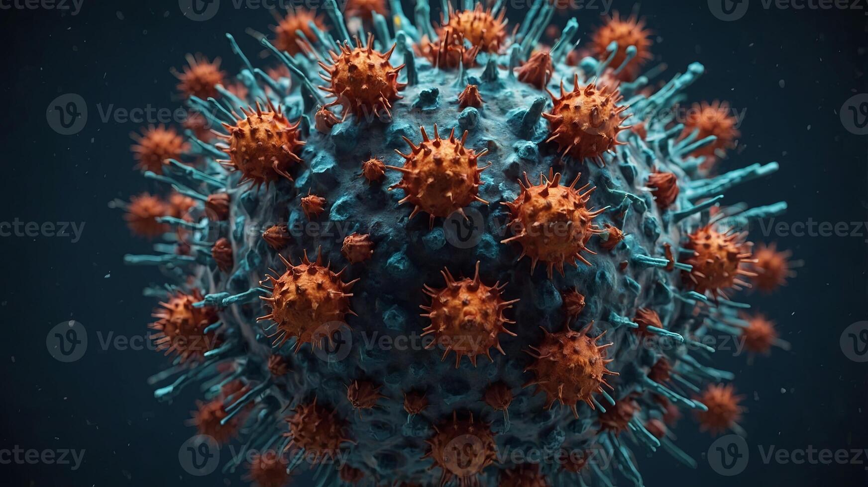 Corona virus covid 19 and world with clipping path. photo