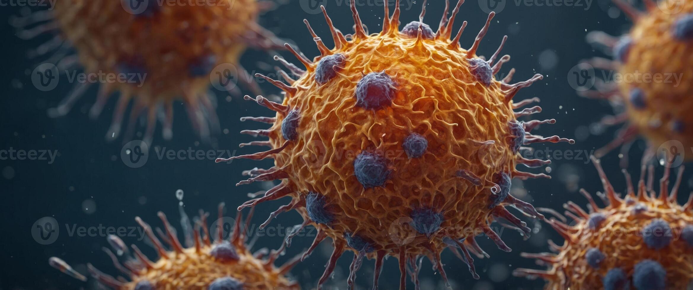 A macrophage engulfing oxidized lipids and damaged cells as part of the bodys immune response to oxidative stress. photo