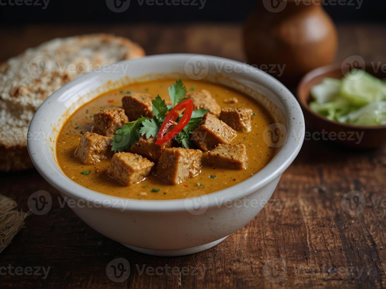 Thick and creamy this coconut milkbased curry transports diners to the e markets of colonial indonesia. photo