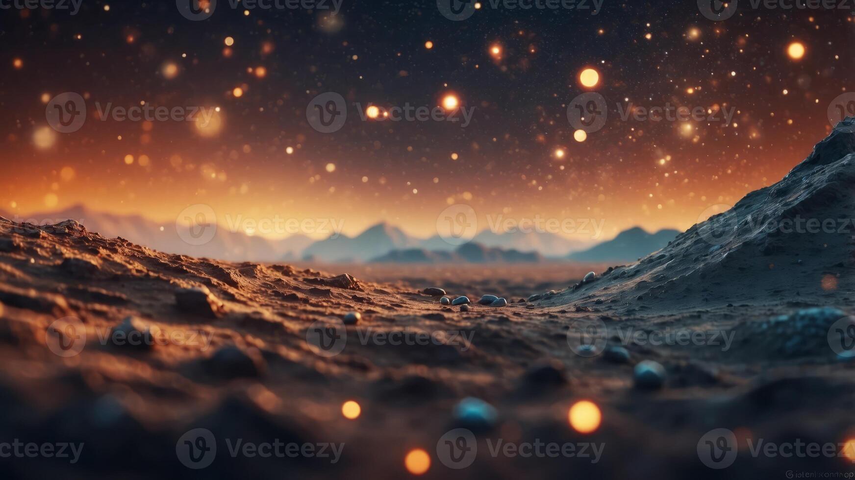 Captivating Cosmic Odyssey A Galactic Landscape of Boundless Wonder as well as Futuristic Splendor. photo