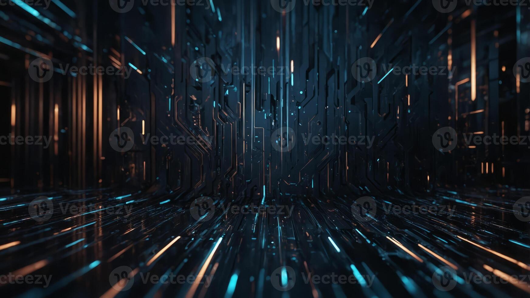 Abstract dark futuristic hi-tech wallpaper backgrounds for a modern vibe. photo