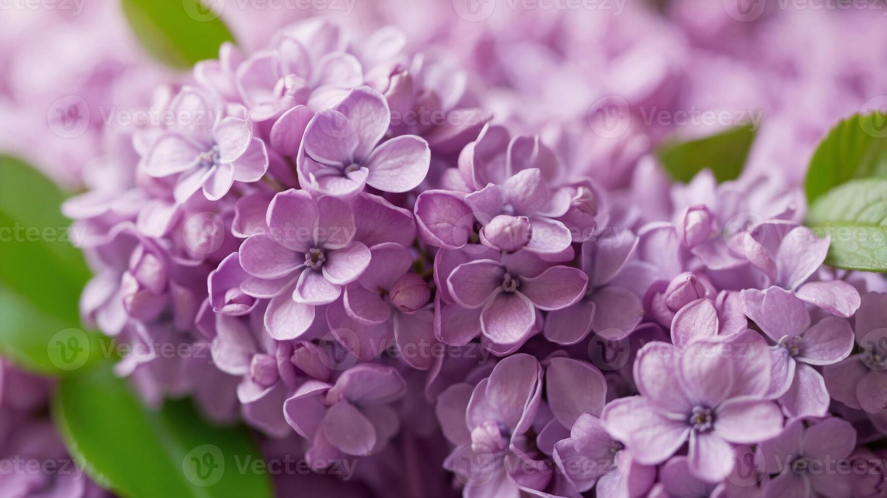 Close up macro lilac background Springtime. photo