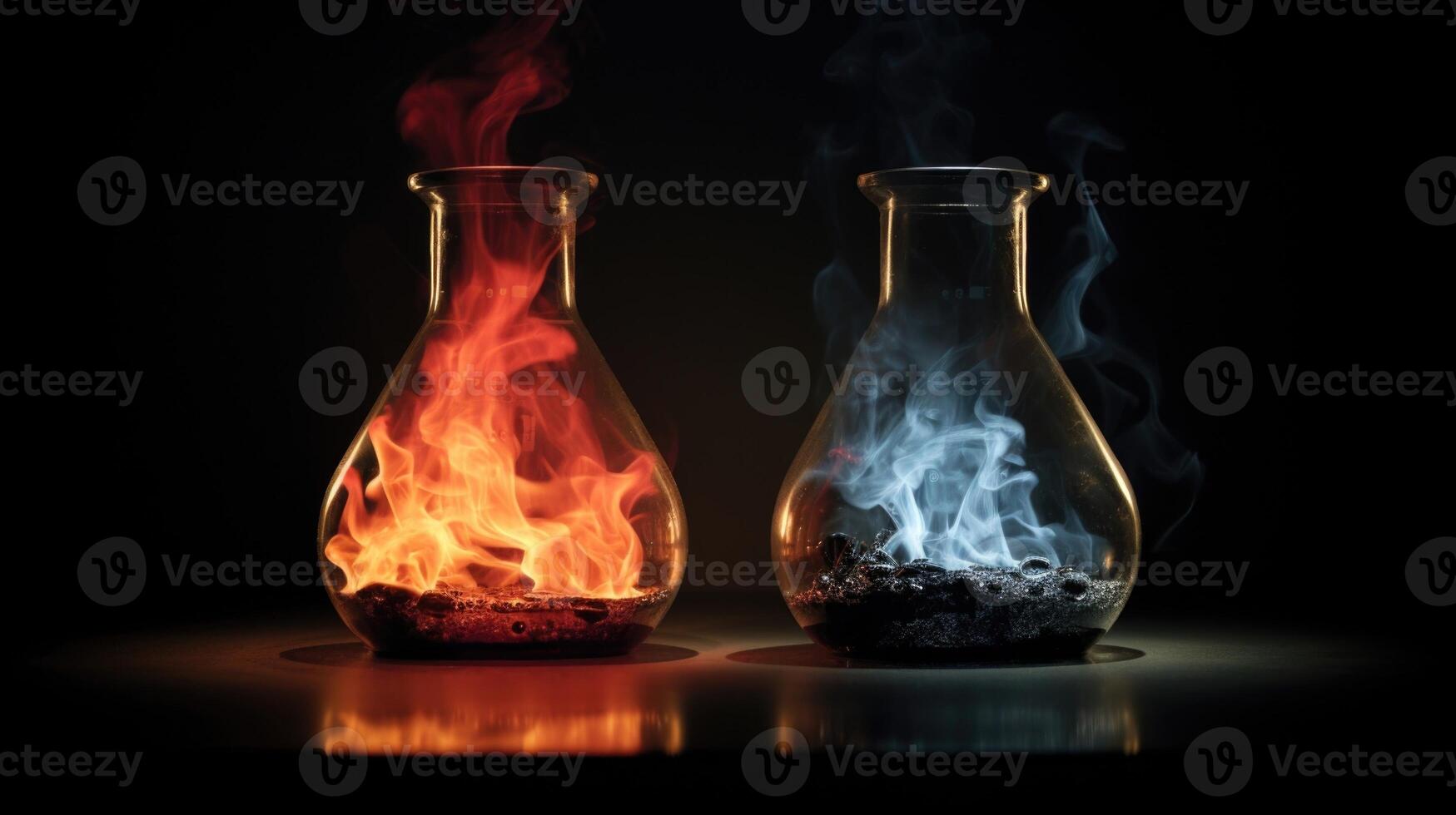 Chemical Chiaroscuro Playing with Light and Dark to Highlight the Impact of Industrial Emissions photo
