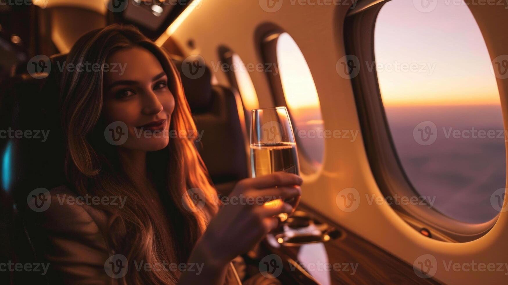 A glimpse into the luxurious world of a social media influencer. This selfie on their private jet has us all wanting to up our game. photo