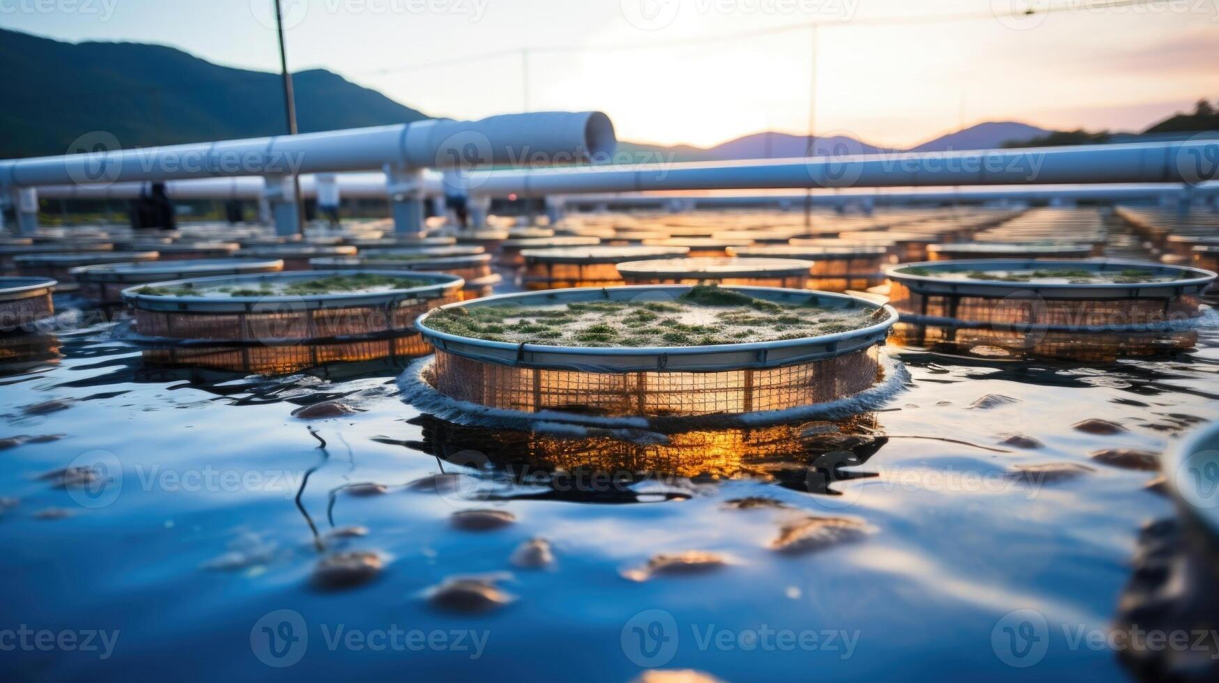The future of fish farming is here, embodied in the stateoftheart techniques and massive aquaculture systems of this pioneering operation. photo
