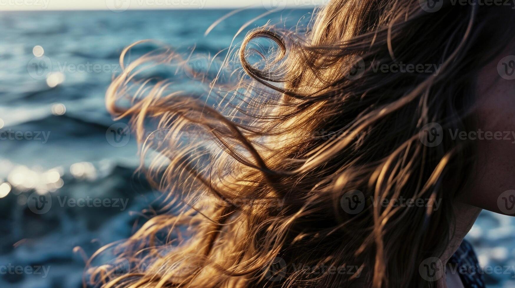 The gentle touch of a breeze through your hair, a subtle reminder to stay present in the moment. photo