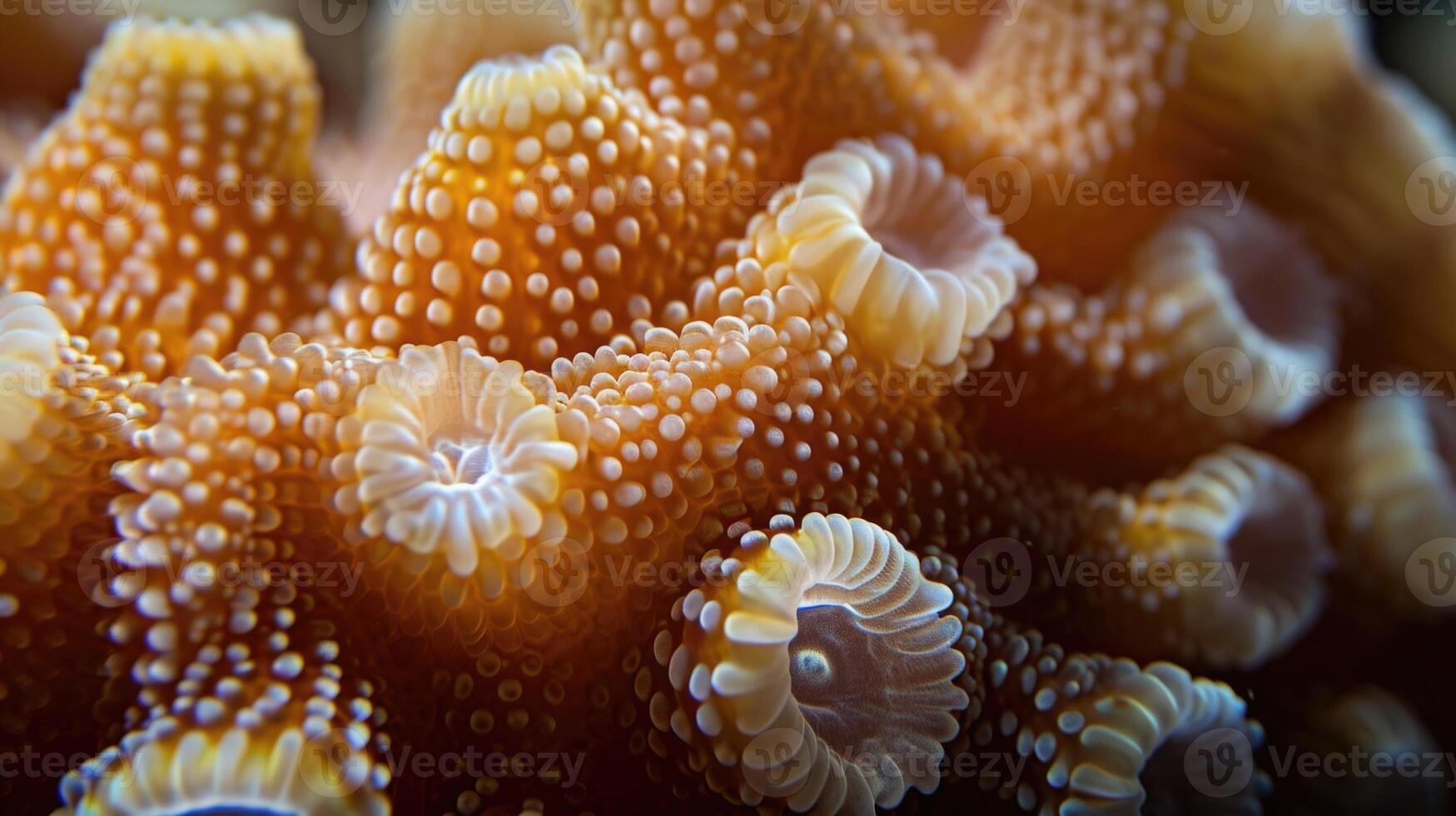Closeup of a sea ss delicate forked tongue flicking out to sense its surroundings as it deftly navigates the maze of corals in the shallow waters photo