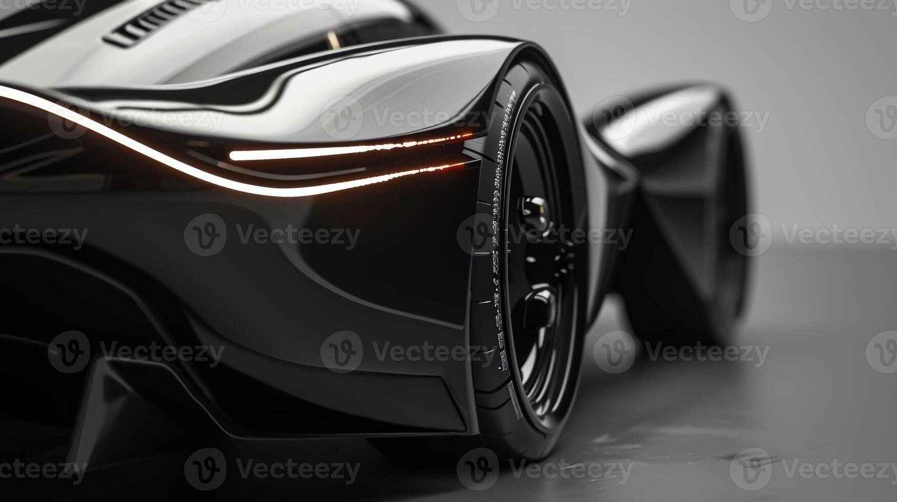 The camera focuses on the sleek and seamless integration of the halo rings into the headlights giving the vehicle a cohesive and sleek look photo