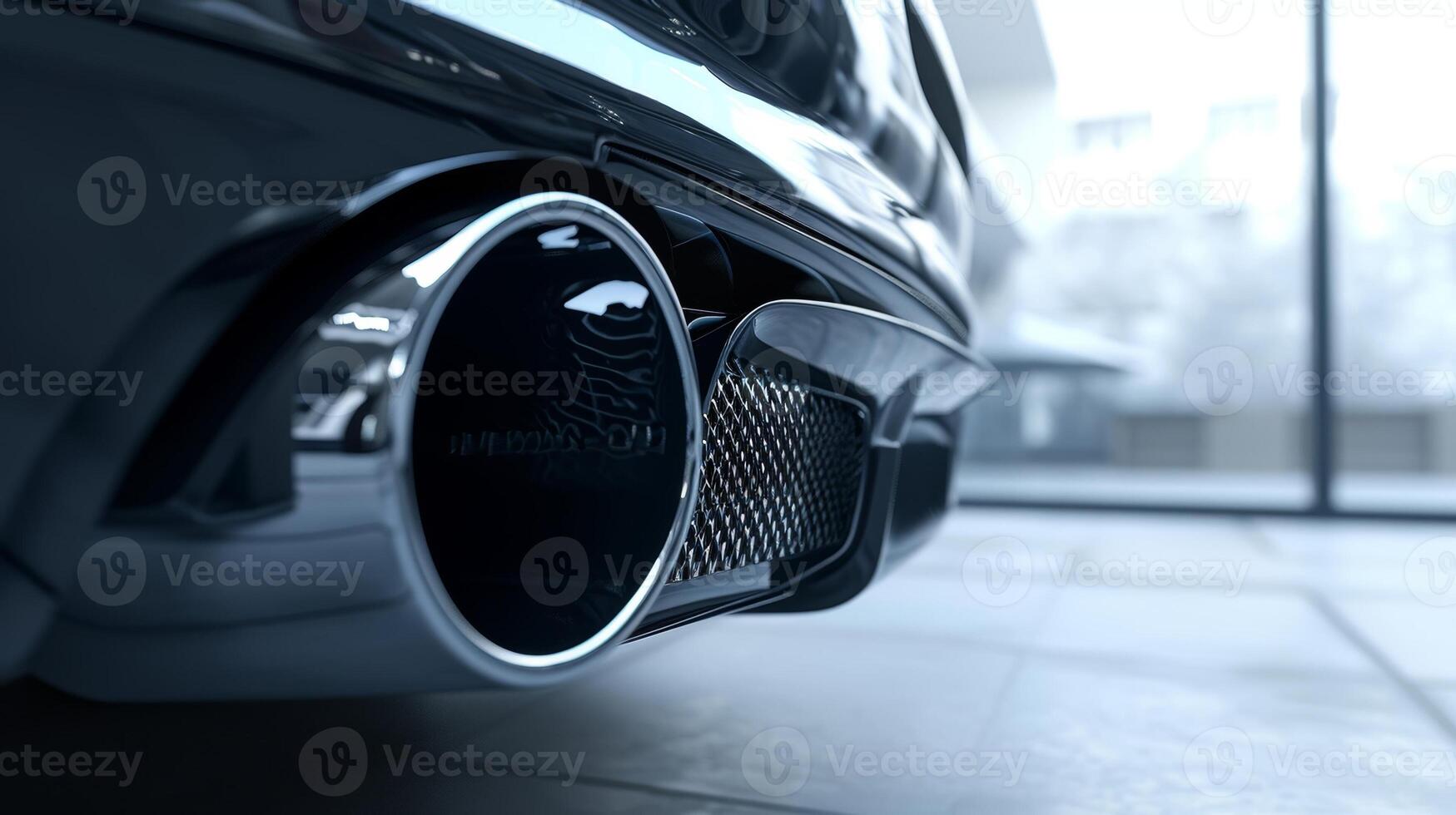 Zoomed in shot of the city cars air intake system illustrating its efficiency in taking in air for optimal performance photo