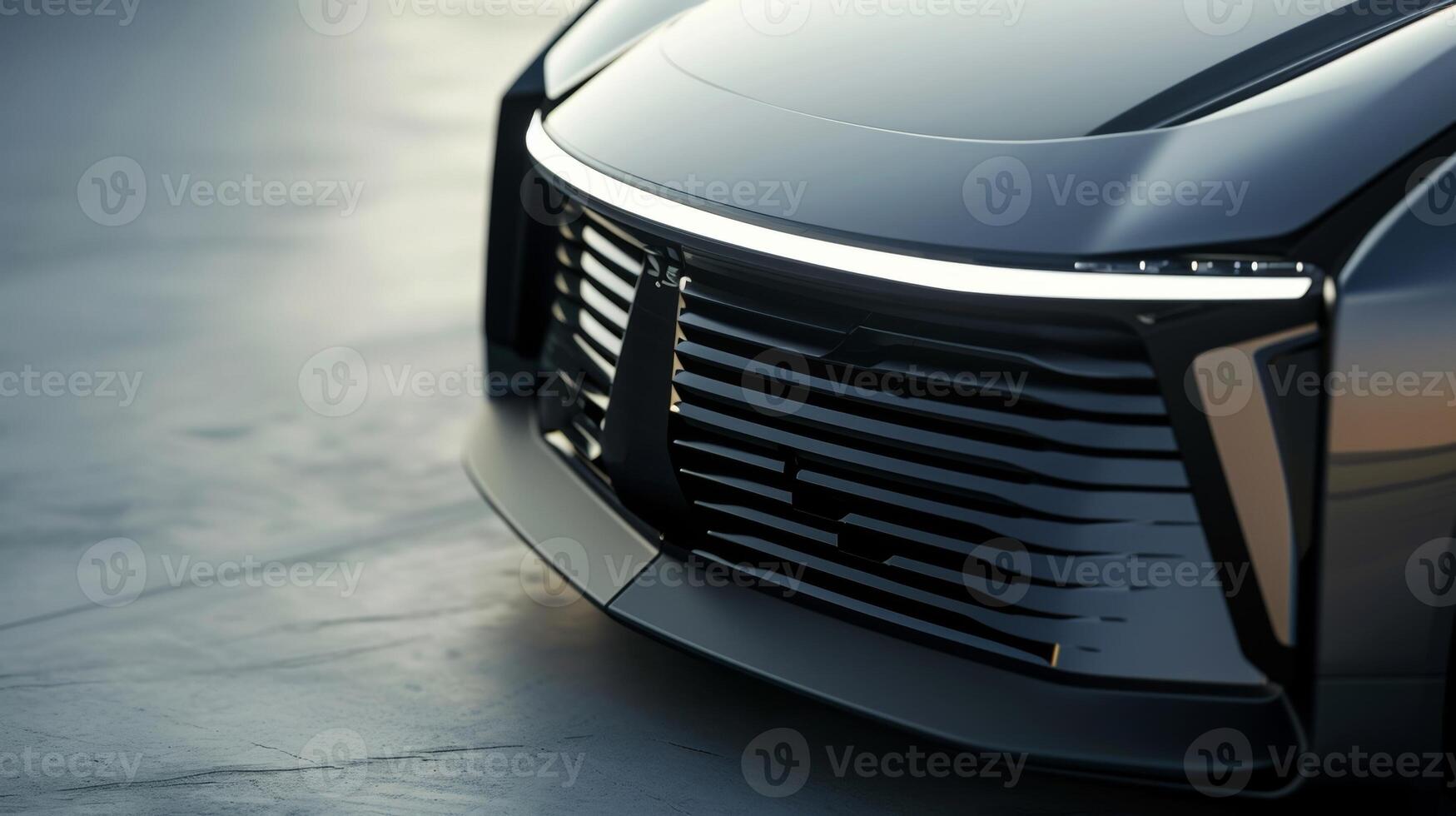 The active grille shutters are shown in action with a subtle yet noticeable shift in their position as the vehicle approaches higher speeds allowing for improved aerodynamic photo