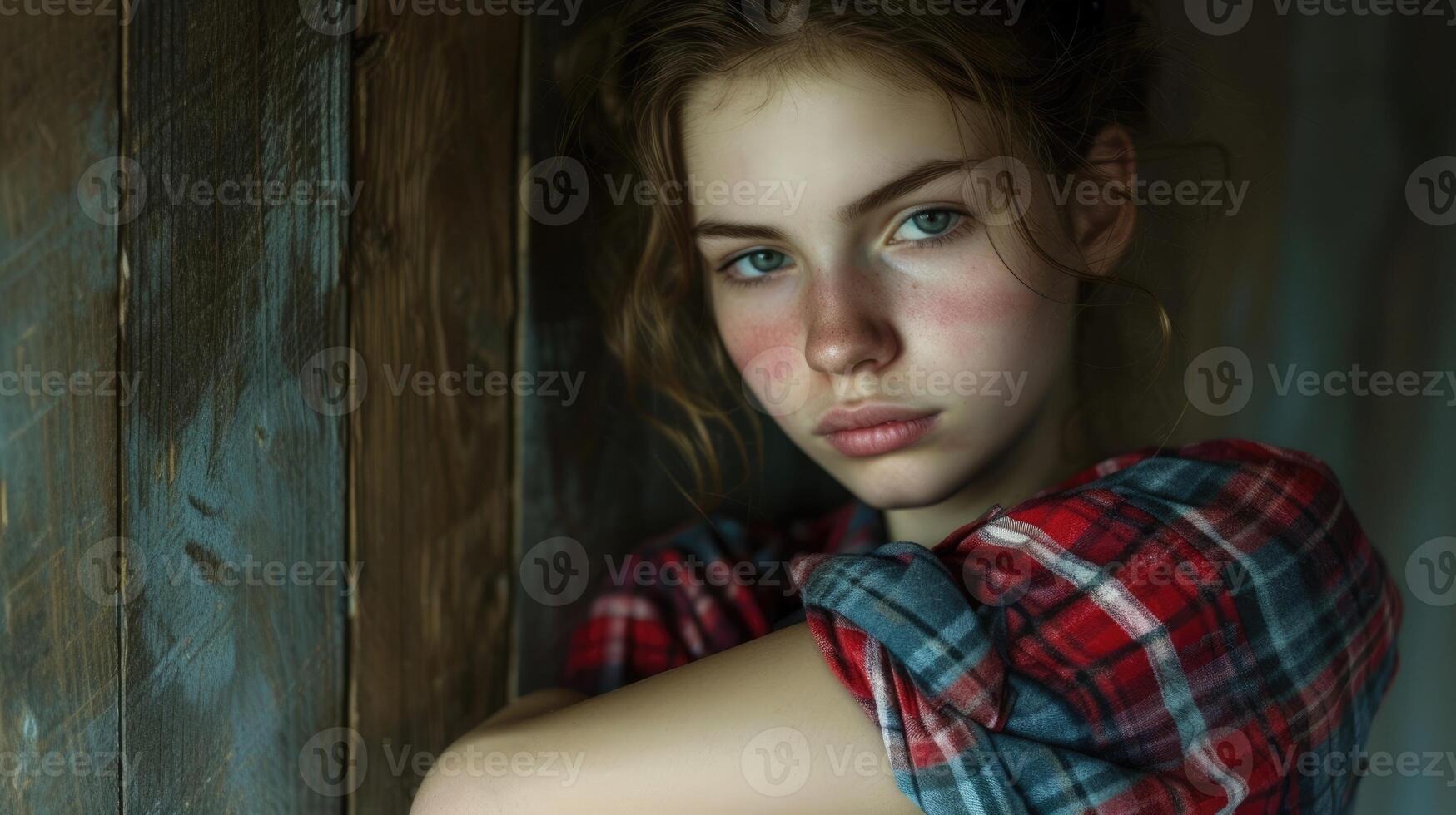 A teenage girl with scars on her arms a reminder of the selfharm she turned to as a coping mechanism for the emotional abuse she faced photo