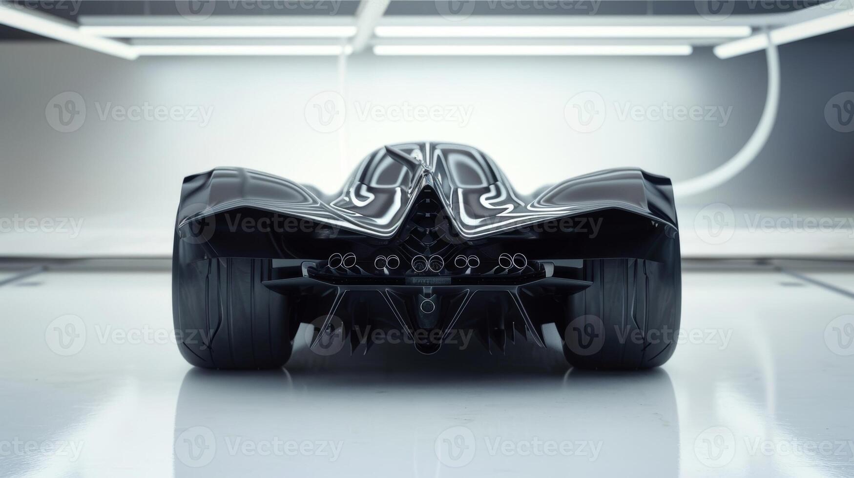 This footage reveals the intricate details of the underbodys diffuser responsible for creating a lowpressure area at the rear of the car allowing it to through the air mor photo