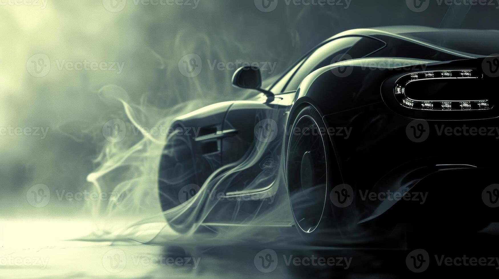 Thin tendrils of smoke curl through the frame obscuring the view and adding to the sense of stealth and concealment photo