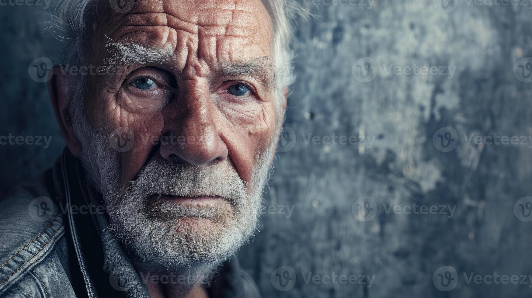 A man in his 60s still strong and determined despite the challenges of aging photo