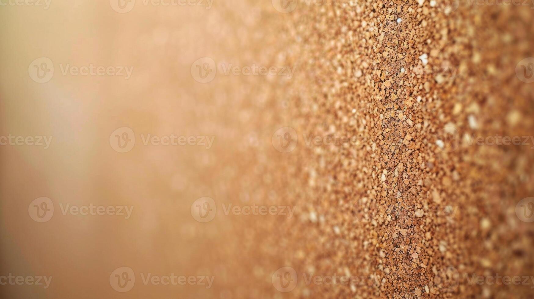 A closeup of a cork bulletin board made from sustainable materials and perfect for organizing important notes and reminders photo