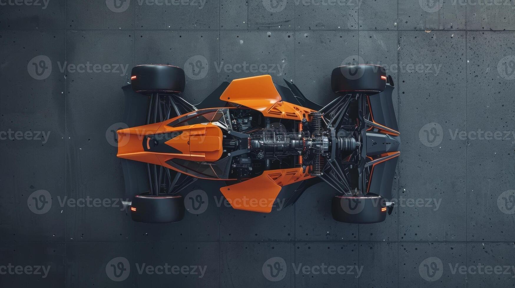 This footage showcases a birds eye view of the cars underbody showcasing how every inch is carefully designed and calibrated to reduce drag and improve aerodynamics ultimatel photo