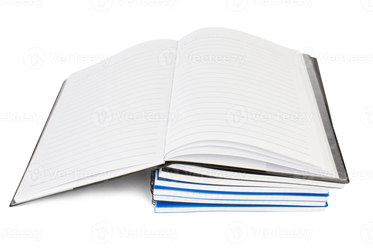 notebook on white photo