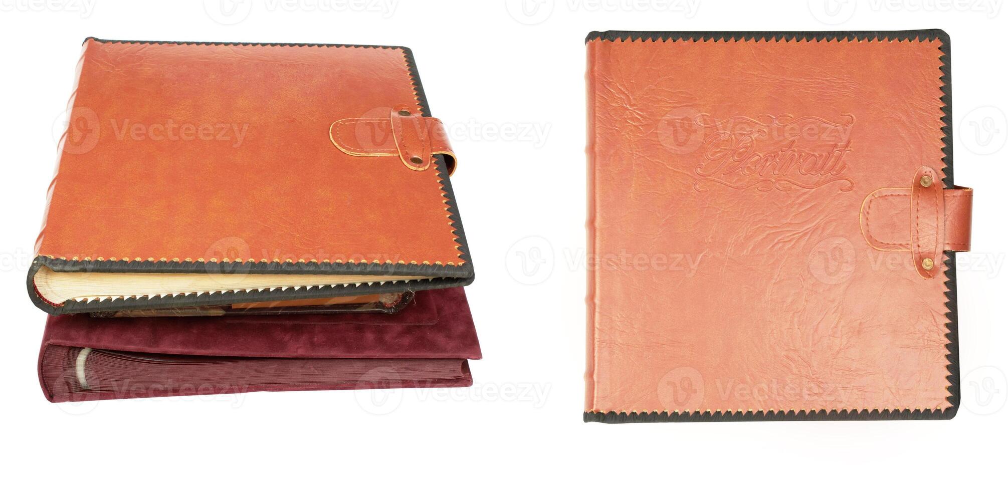 photo album on white