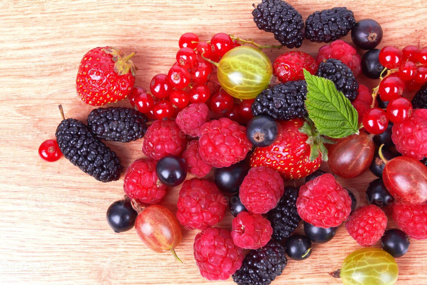 Berries as background photo