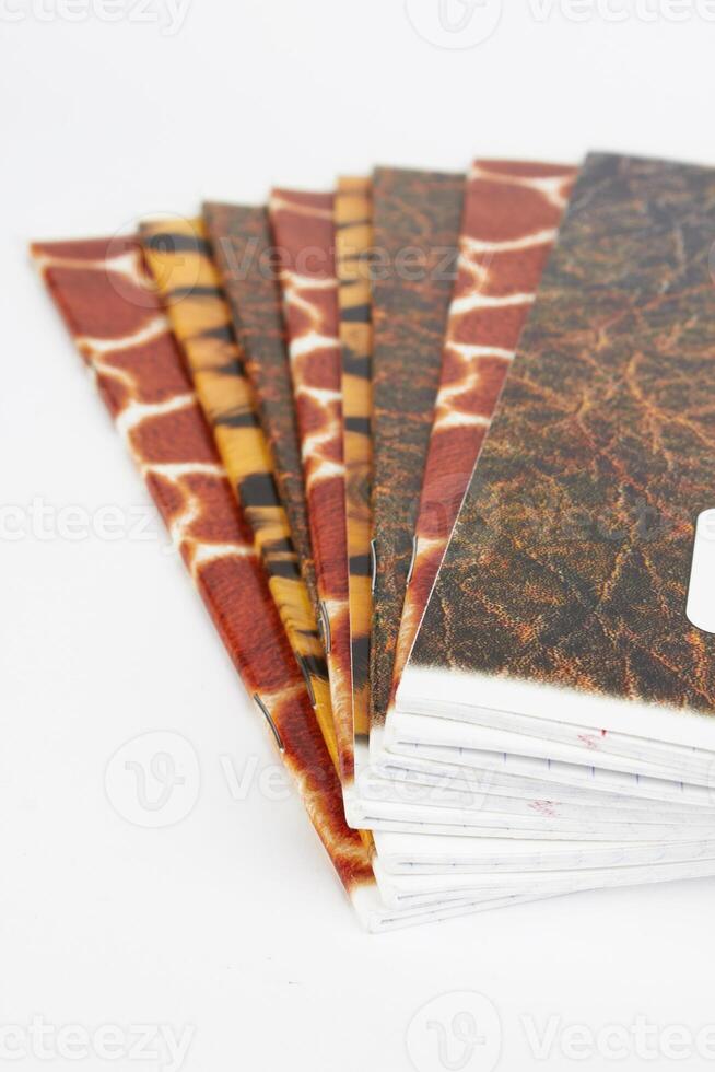 notebook on white photo