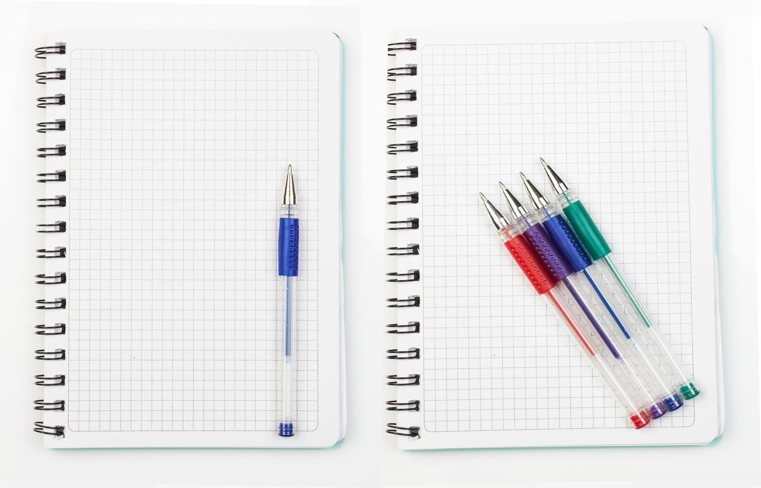 notebook on white photo