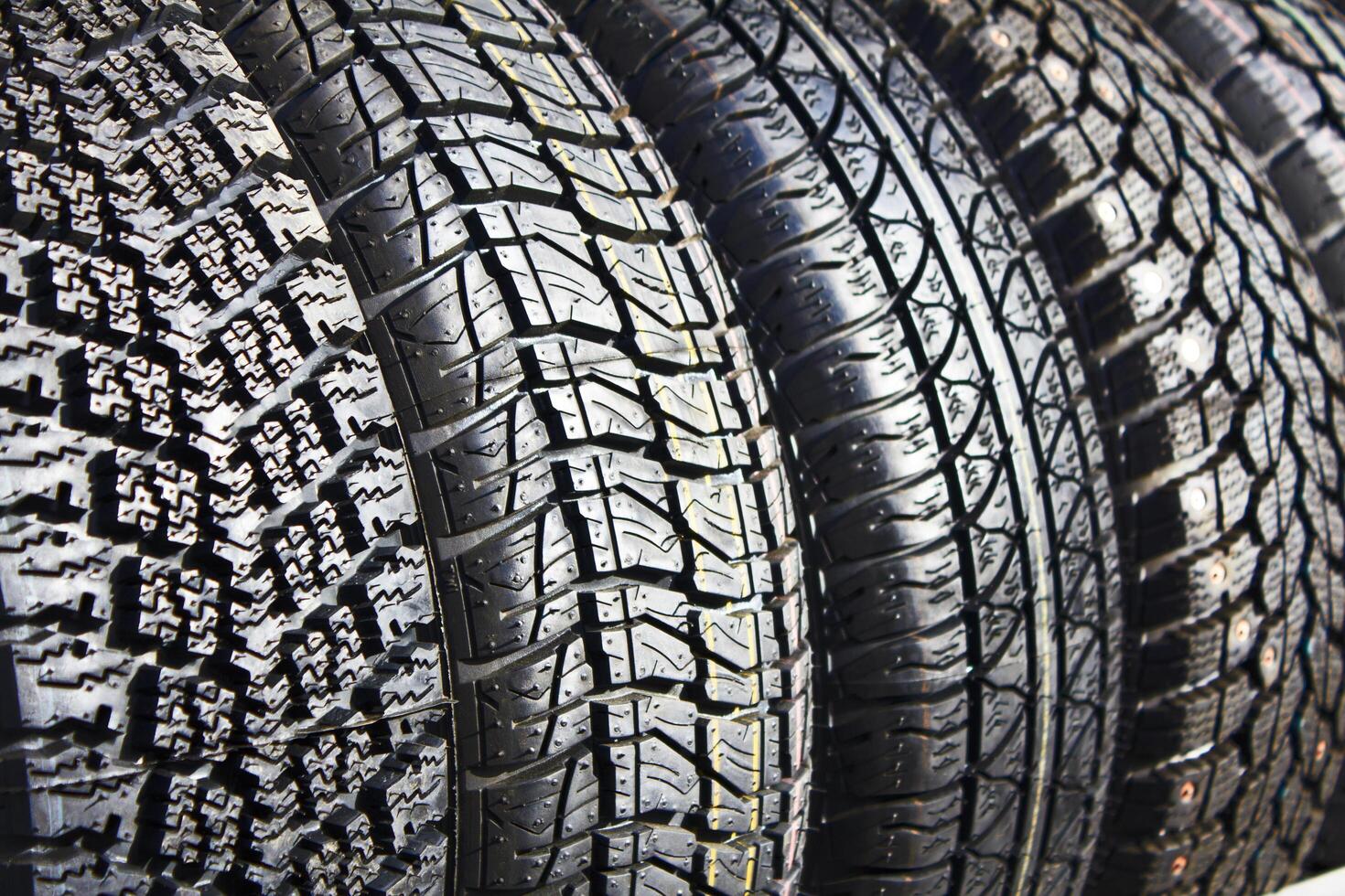 winter rubber as background photo