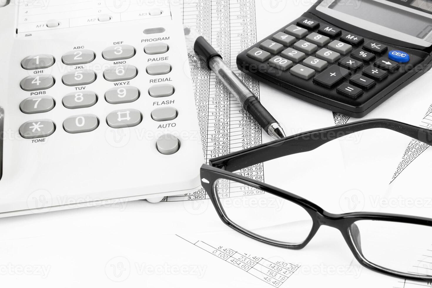 Accounting as background photo