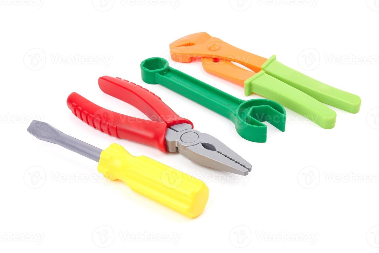 tools on white photo