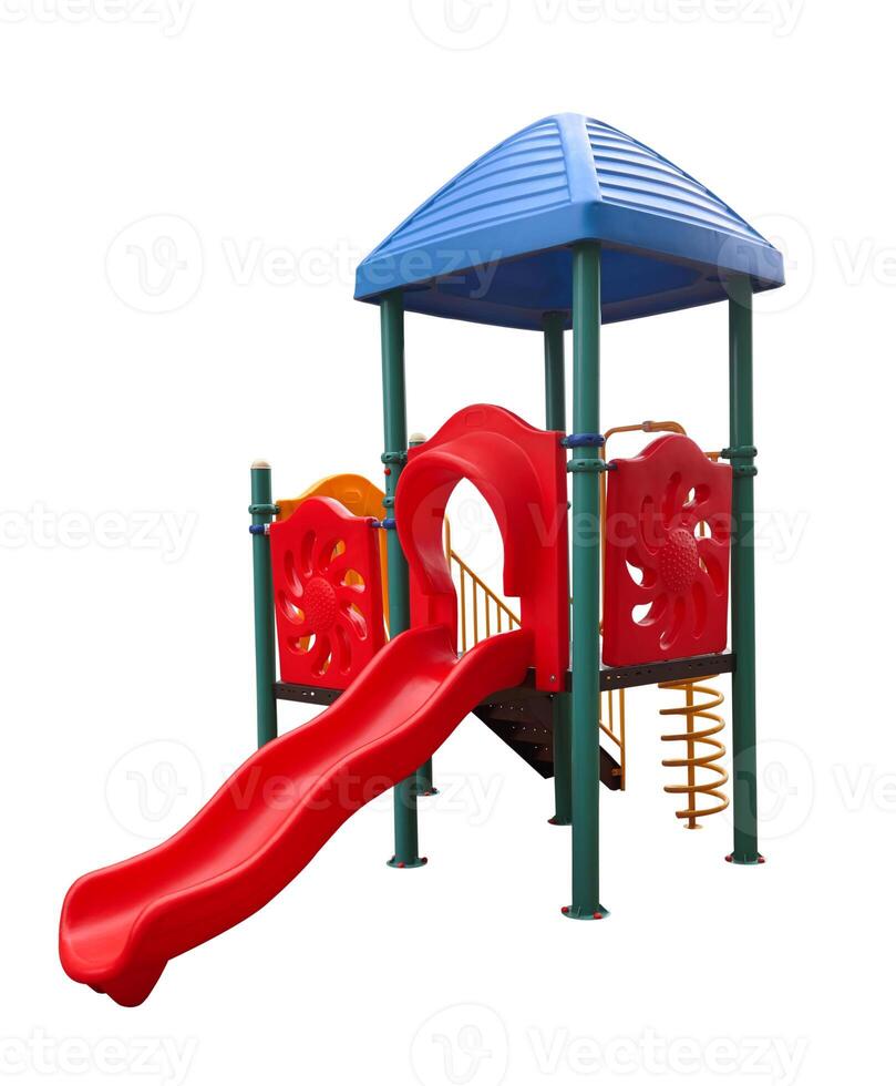playground on white photo