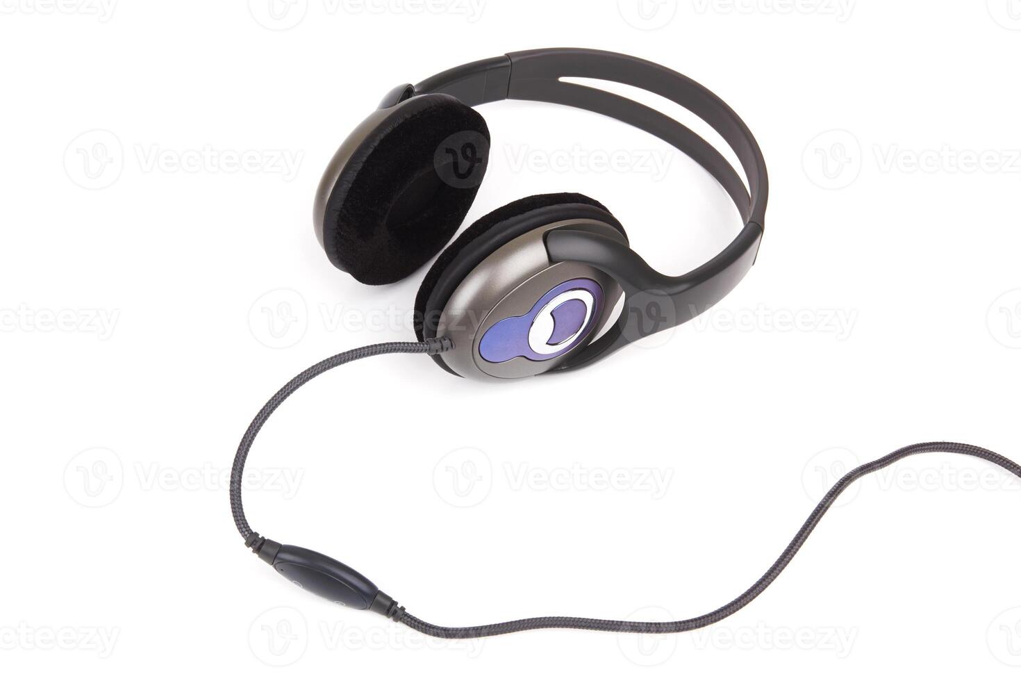 headphones on white photo