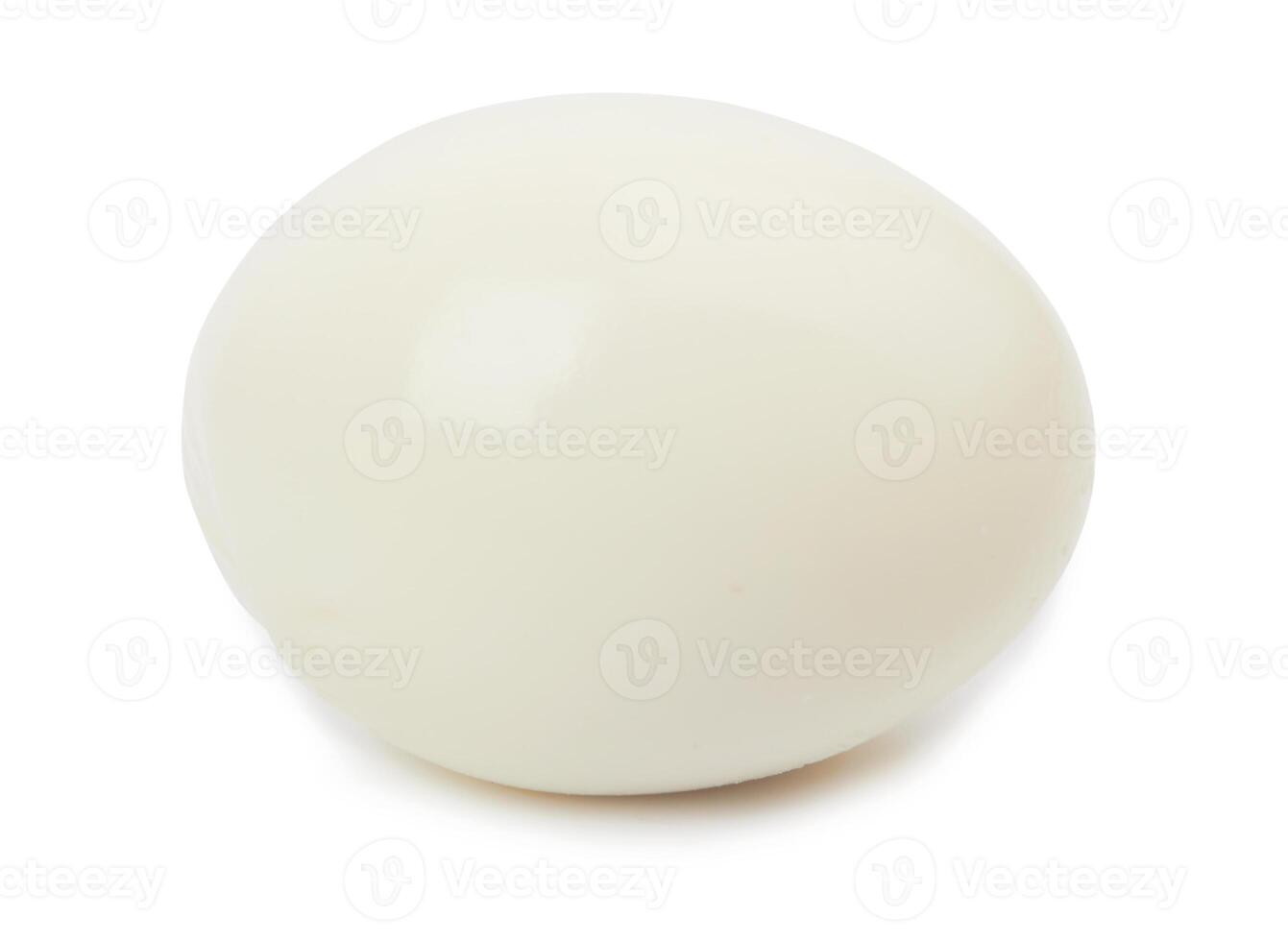 boiled egg on white photo